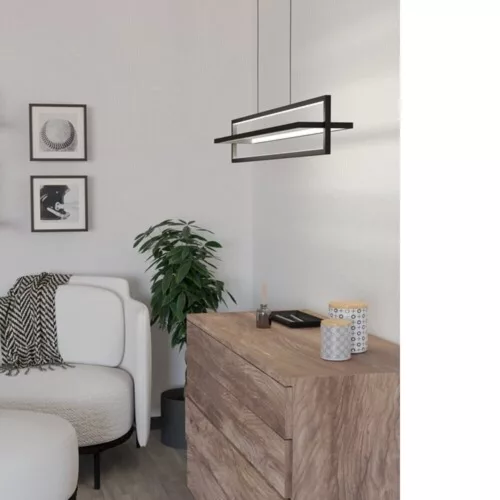 EGLO, 900466, SIBERIA, lampă suspendată, 3000 K 6500 K, LED, 34W, Yes, IP20, alb