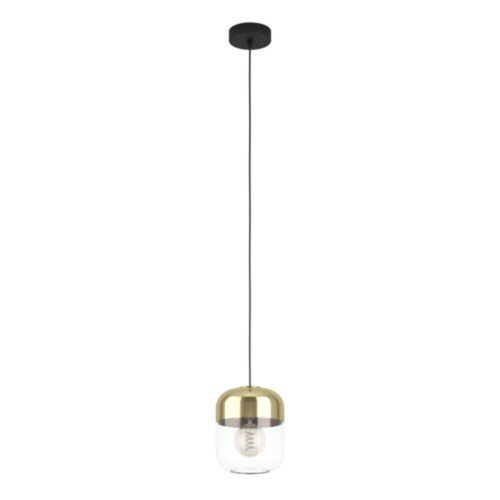 EGLO , 900549 , MARYVILLA , függeszték , E27 , 1X40W , IP20 , átlátszó, arany