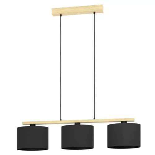 EGLO , 900313 , CASTRALVO , függeszték , E27 , 3X40W , IP20 , fekete