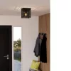 LED lámpa , mennyezeti , E27 foglalat , fekete , EGLO , PIEDRITAS , 900355
