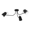 LED lámpa , mennyezeti , 3xE27 foglalat , fekete , EGLO , LORETO , 900188