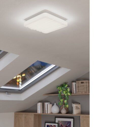 EGLO , 900609 , FERENTINO , mennyezeti lámpa , 3000 K , LED , 10W , IP20 , fehér