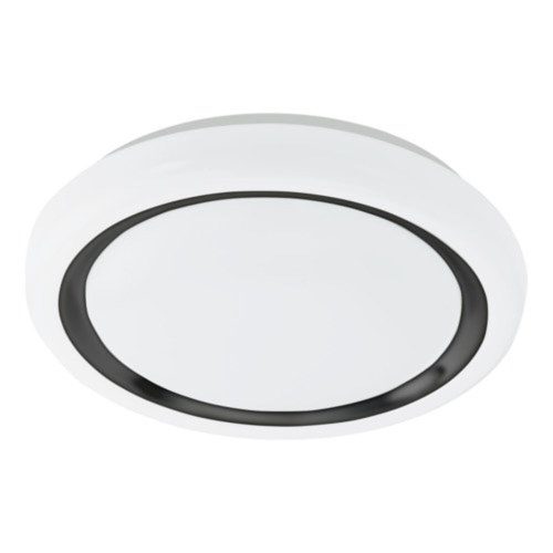 EGLO , 900149 , CAPASSO , fali-mennyezeti lámpa , 3000 K , LED , 14,6W , IP20 , fehér, fekete