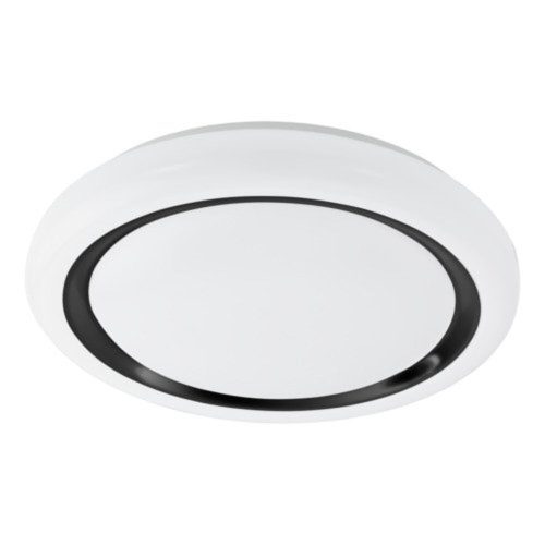 EGLO , 900335 , CAPASSO , fali-mennyezeti lámpa , 3000 K , LED , 19,5W , IP20 , fehér, fekete