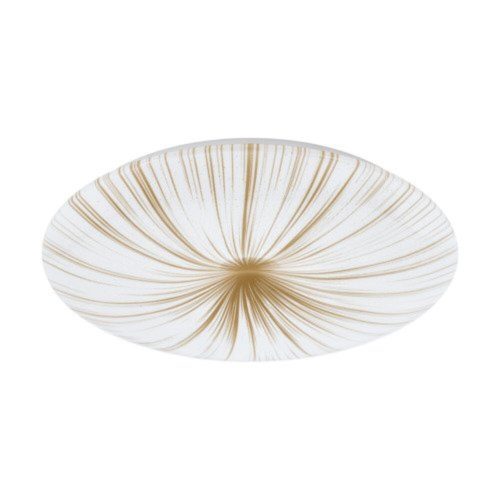 EGLO , 900501 , NIEVES 1 , fali-mennyezeti lámpa , 3000 K , LED , 7X4,4W , IP20 , fehér, arany