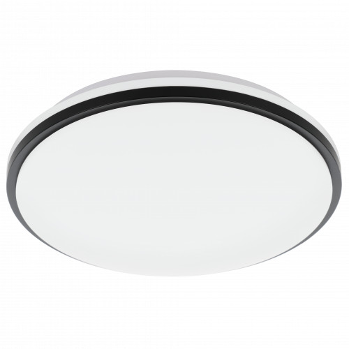 EGLO , 900366 , PINETTO , fali-mennyezeti lámpa , 4000 K , LED , 15,6W , IP44 , fehér, fekete