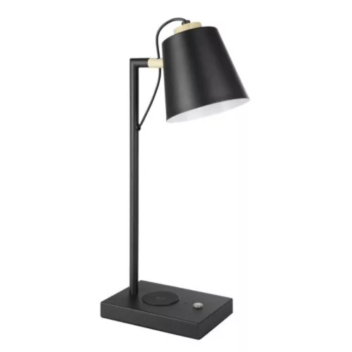 EGLO , 900626 , LACEY-QI , asztali lámpa , 3000 K , LED , 5,5W , Yes , IP20 , fekete, krémszín