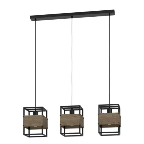 EGLO , 43805 , EVESHAM , függeszték , E27 , 3X40W , IP20
