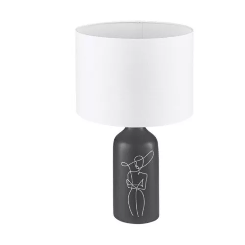 EGLO , 43823 , VINOZA , asztali lámpa , E27 , 1X40W , IP20 , fehér