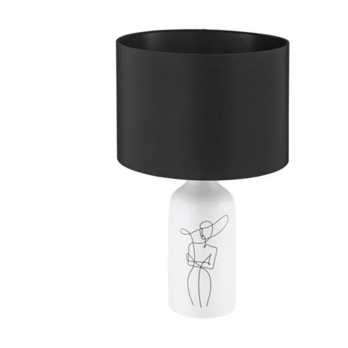 EGLO , 43824 , VINOZA , asztali lámpa , E27 , 1X40W , IP20 , fekete