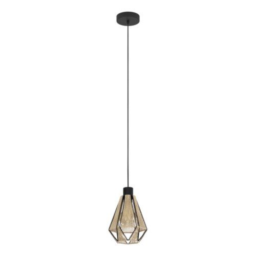 EGLO , 43776 , ADWICKLE , függeszték , E27 , 1X40W , IP20 , natúr