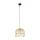 EGLO , 43873 , GLYNEATH , függeszték , E27 , 1X40W , IP20 , natúr
