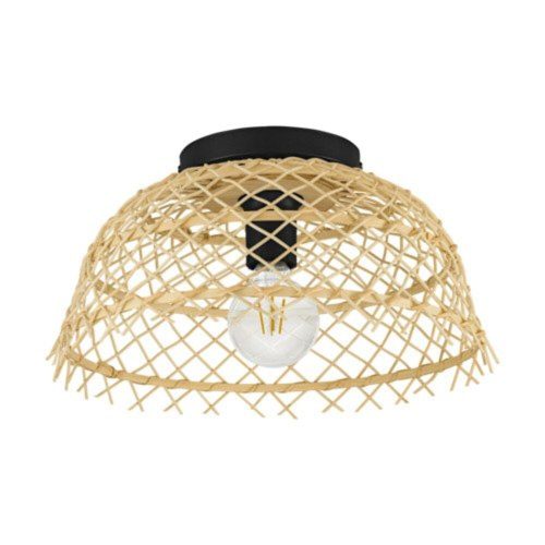 EGLO , 43831 , AUSNBY , mennyezeti lámpa , E27 , 1X40W , IP20 , natúr