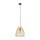 EGLO , 43866 , AYESGARTH , függeszték , E27 , 1X40W , IP20 , natúr