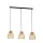 EGLO, 43867, AYESGARTH, lampă suspendată, E27, 3X40W, IP20, natural