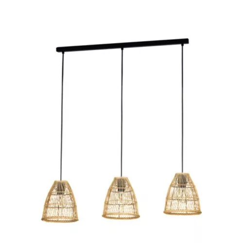 EGLO , 43867 , AYESGARTH , függeszték , E27 , 3X40W , IP20 , natúr