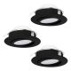 EGLO , 900749 , PINEDA , süllyesztett lámpa , 3000 K , LED , 3X5,5W , Yes , IP20
