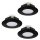 EGLO , 900744 , PINEDA , süllyesztett lámpa , 3000 K , LED , 3X4,9W , IP20, IP44