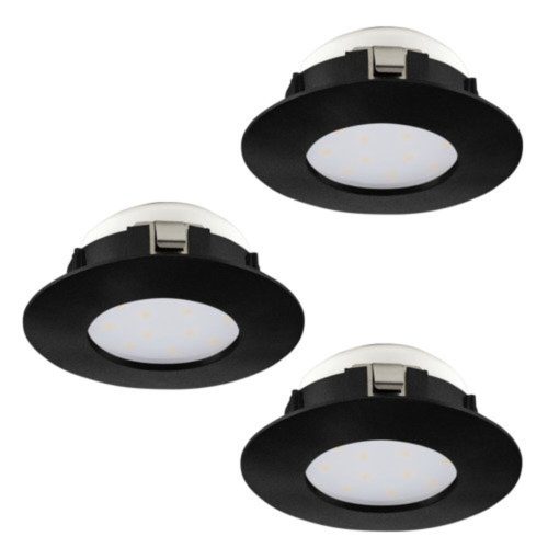 EGLO , 900744 , PINEDA , süllyesztett lámpa , 3000 K , LED , 3X4,9W , IP20, IP44
