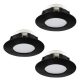 EGLO , 900744 , PINEDA , süllyesztett lámpa , 3000 K , LED , 3X4,9W , IP20, IP44
