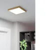 LED panel , 20.5W , falon kívüli , négyzet , meleg fehér , réz keret , EGLO , FUEVA 5 , 900184