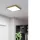 LED panel , 20.5W , falon kívüli , négyzet , meleg fehér , réz keret , EGLO , FUEVA 5 , 900184