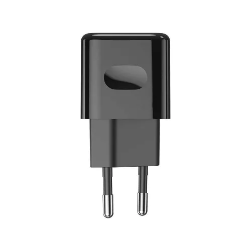 VT-5320 20W-Os Töltőadapter 1 Pd+1 Qc Porttal, Fekete