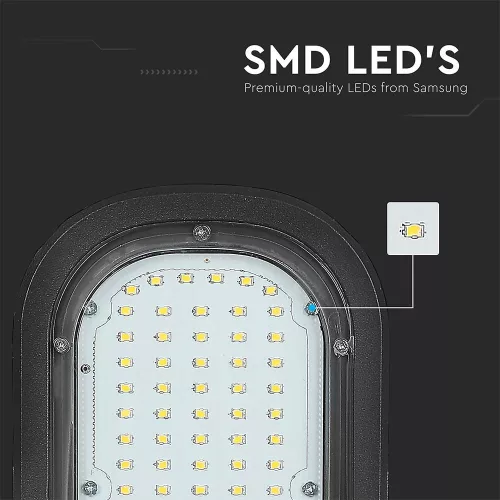 VT-51St 50W lampă LED stradală Samsung Chip 4000K 3 ani garanție