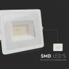 LED proiector, 30 Watt, Ultra Slim, alb rece, E-series, alb