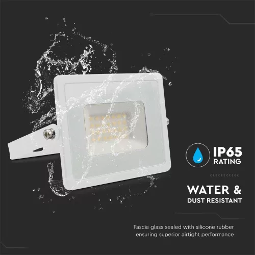 LED proiector, 30 Watt, Ultra Slim, alb rece, E-series, alb