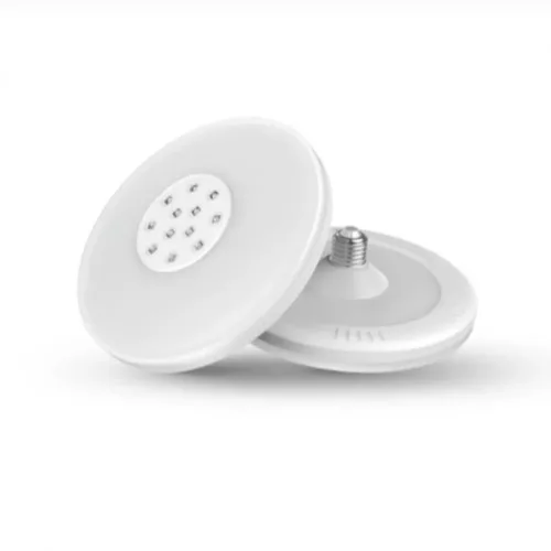 LED lámpa , égő , UV-C fertőtlenítéssel , F150 , UFO , E27 ,18W , meleg fehér , 59S , SunClean