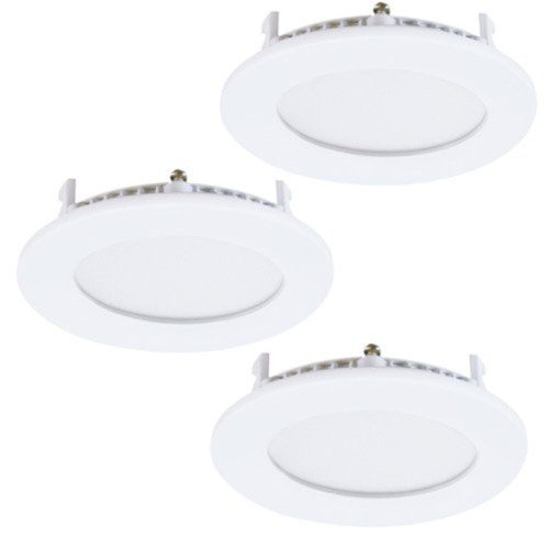 EGLO , 34014 , FUEVA 3 , süllyesztett lámpa , 3000 K , LED , 3X2,7W , IP20 , fehér