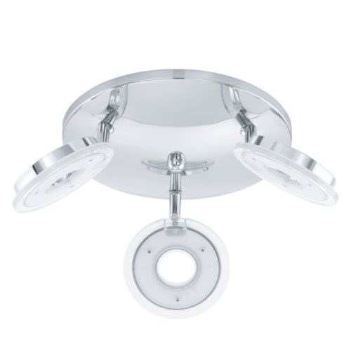 EGLO , 78683 , DORNES , spot lámpa , 3000 K , LED , 3X4,5W , IP20 , átlátszó, szatinált