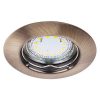 Rábalux , 1048 , Lite , Ráépíthető és Beépíthető lámpa , bronz , IP44/ IP40 , GU10 , 3000K , 3W