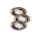 Rábalux , 1051 , Lite , Ráépíthető és Beépíthető lámpa , bronz , IP40 , GU10 , 3000K , 3W