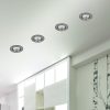 Rábalux , 1089 , Spot relight , Ráépíthető és Beépíthető lámpa , szatin króm , IP20 , GU5.3K ,