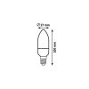 Rábalux , 1572 , SMD-LED , LED izzó , IP20 , E14 , 6500K , 7W