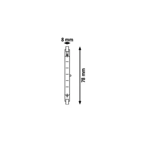 Rábalux , 1758 , Eco-halogen , Halogén izzó , IP20 , R7s , 2700K , 120W