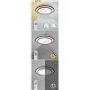 Rábalux , 2131 , Lupita , Mennyezeti lámpa , ezüst , IP20 , 3000-6500K , 40W