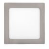 Rábalux , 2667 , Lois , Ráépíthető és Beépíthető lámpa , szatin króm , IP20 , 3000K , 12W
