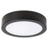 Rábalux , 2686 , Shaun , Ráépíthető és Beépíthető lámpa , fekete , IP20 , 4000K , 12W