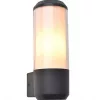 corp de iluminat LED , lateral de perete , soclu E27 , gri închis , exterior , IP44 , LUTEC , HEROS