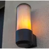 corp de iluminat LED , lateral de perete , soclu E27 , gri închis , exterior , IP44 , LUTEC , HEROS