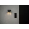 LED lámpatest , oldalfali , billenthető, 2 x GU10 , sötétszürke , kültéri , IP44 , LUTEC , CYPRES
