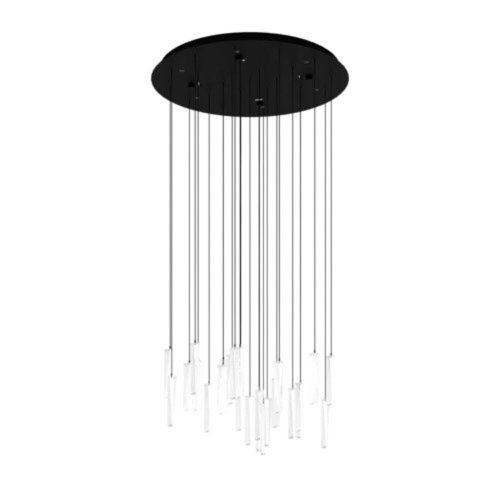 EGLO , 390209 , SARDENARA , függeszték , 3000 K , LED , 6X5,4W , Yes , IP20 , átlátszó