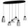 EGLO , 390301 , SARNARRA , függeszték , 2700 K , LED , 6X5,4W , Yes , IP20 , áttetsző fekete, átlátszó