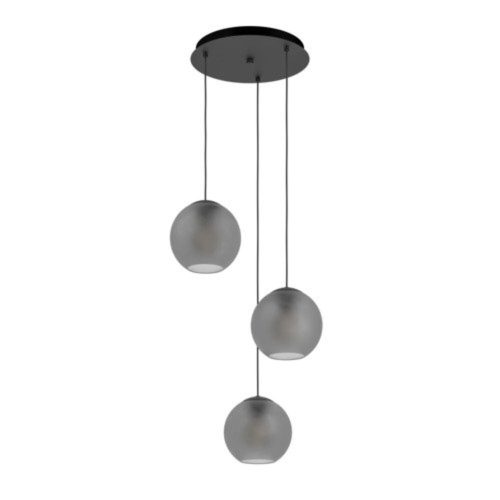 EGLO , 390213 , ARANGONA , függeszték , E27 , 3X40W , IP20 , matt szürke