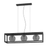 EGLO, 390215, ARANGONA, lampă suspendată, E27, 3X40W, IP20, mat gri