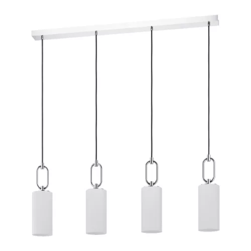 LED lampă, lampă suspendată, de tavan, 4xE27, alb, EGLO, MAJANA, 390129