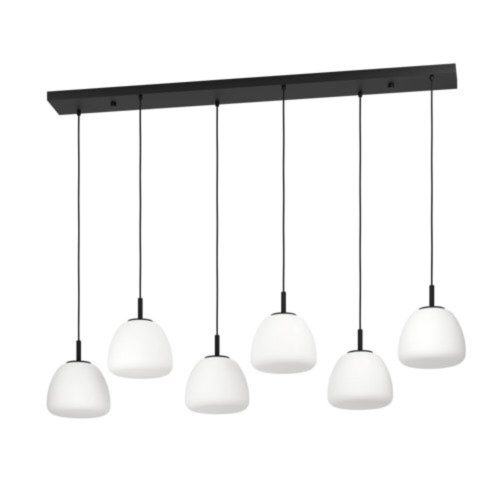 EGLO , 390203 , BALMES , függeszték , E27 , 6X40W , IP20 , fehér